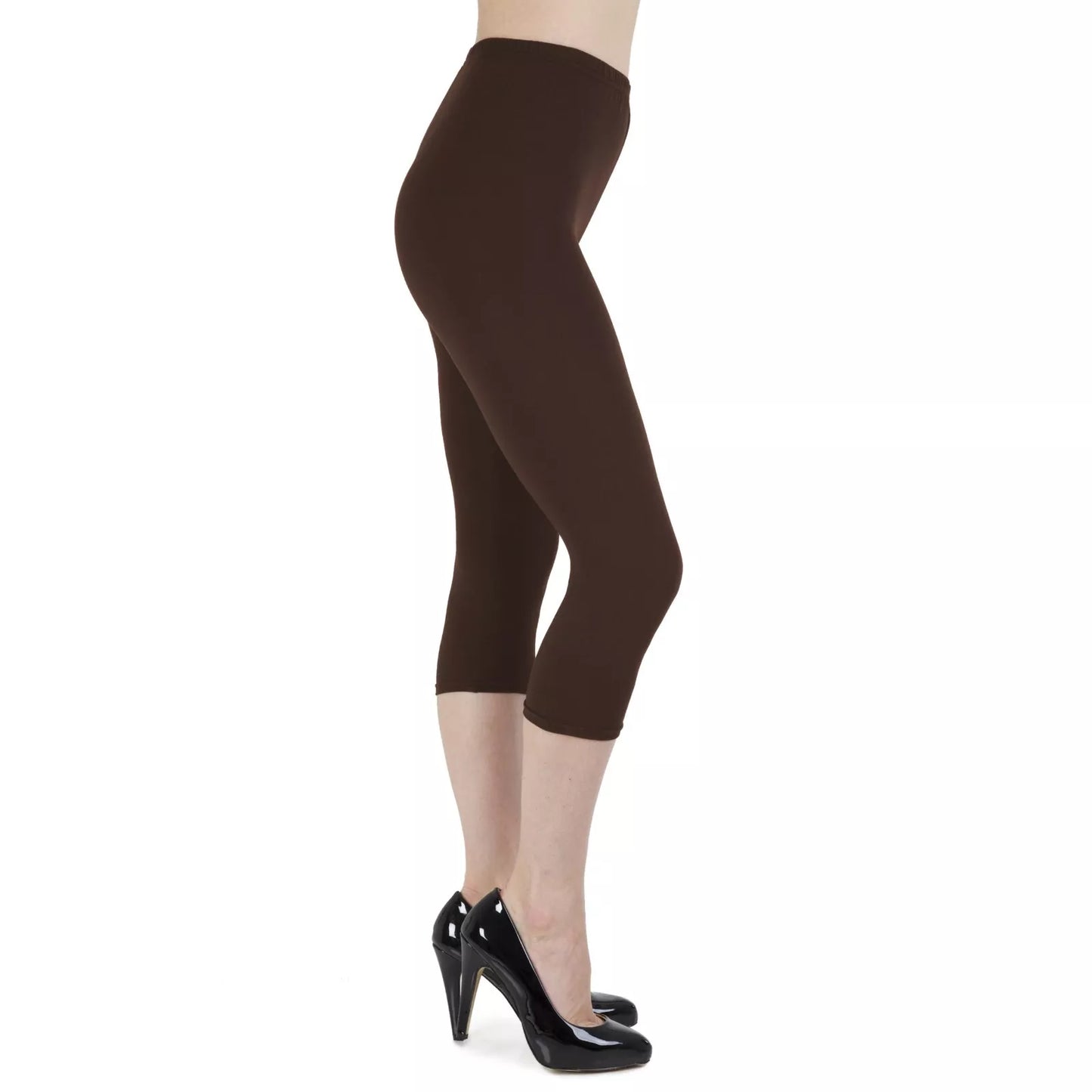 Cropped 3/4 Length Leggings