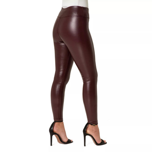 High Waist Luxury Leather Leggings