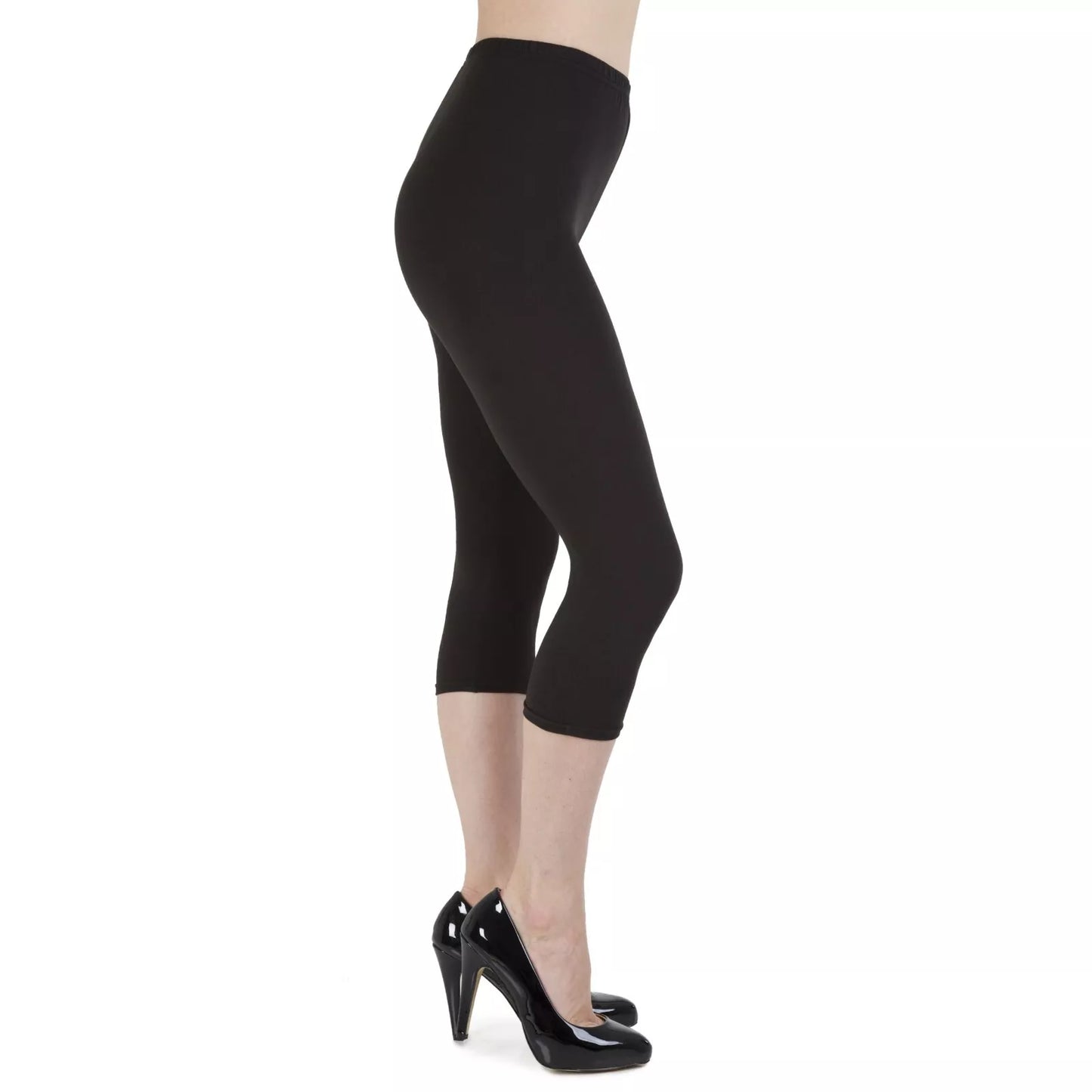 Cropped 3/4 Length Leggings