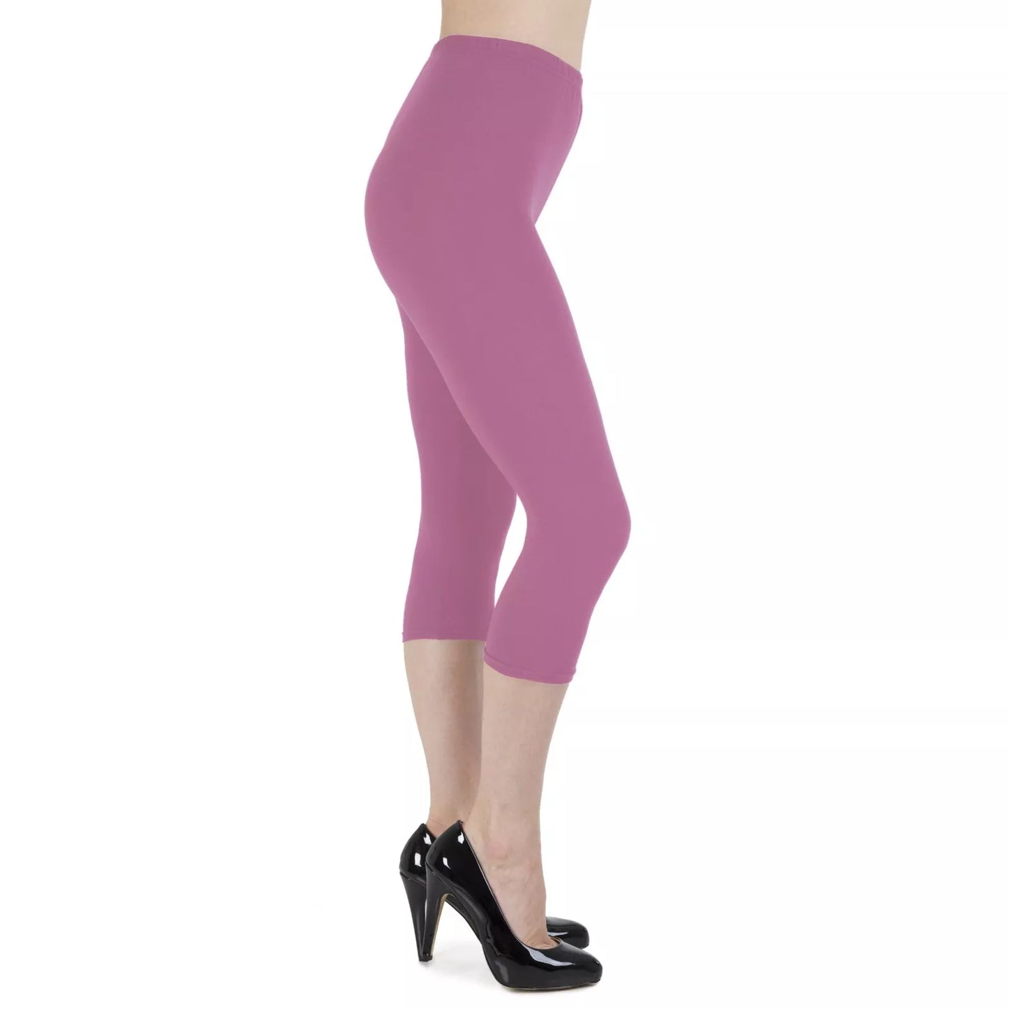 Cropped 3/4 Length Leggings
